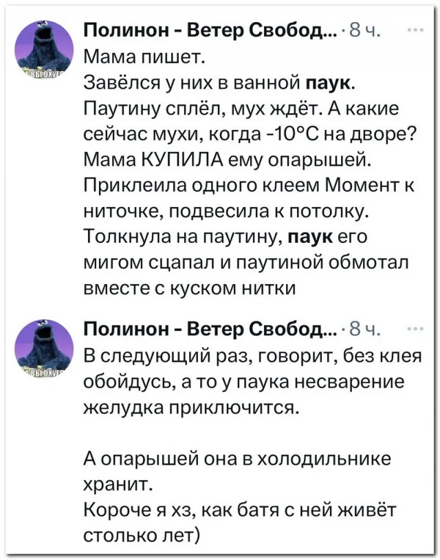 Забавные комментарии, найденные в социальных сетях