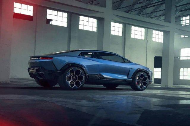 Lamborghini и их концепт электрического кроссовера Lanzador