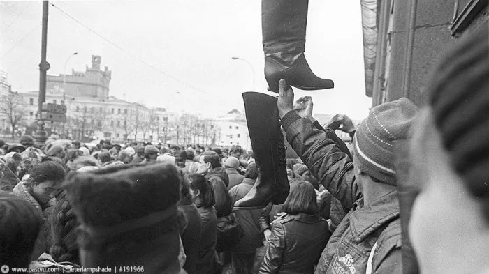 Прогулка по Москве 1992 года