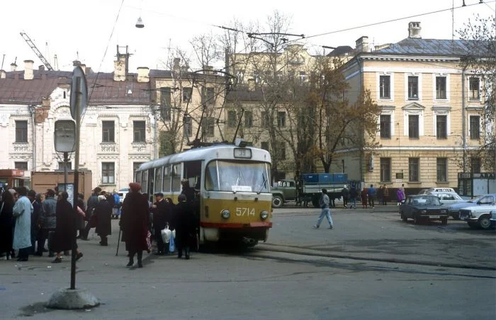 Прогулка по Москве 1992 года