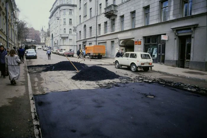 Прогулка по Москве 1992 года