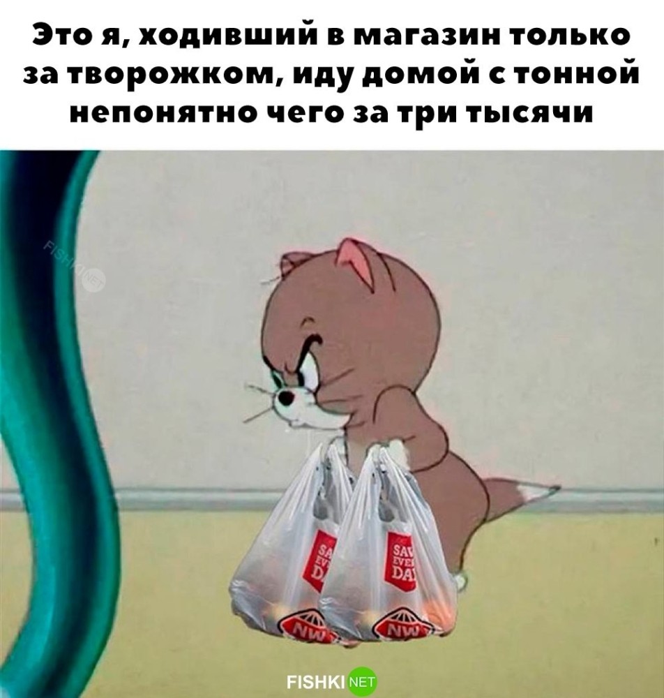 
        Типичный поход в магазин    