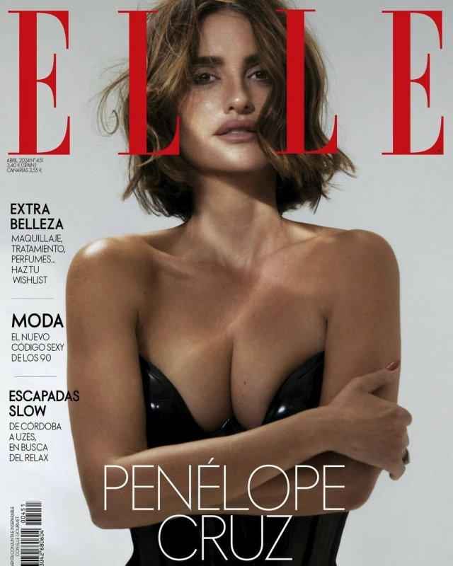 Горячая фотосессия Пенелопы Крус для испанского Elle, которая демонстрирует, что актриса еще ого-го