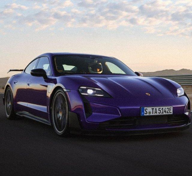 Porsche Taycan Turbo GT - самый мощный электрокар в истории