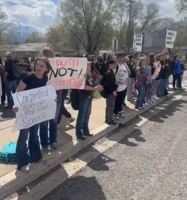 
        "Мы люди, а не животные": в американской школе прошёл митинг против фурри    