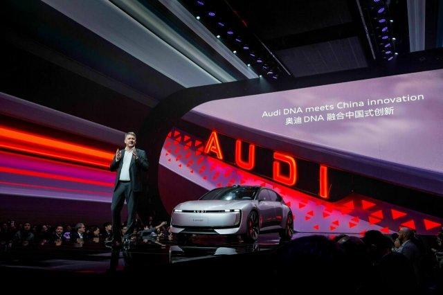 Audi совместно с китайской SAIC представили новый бренд AUDI