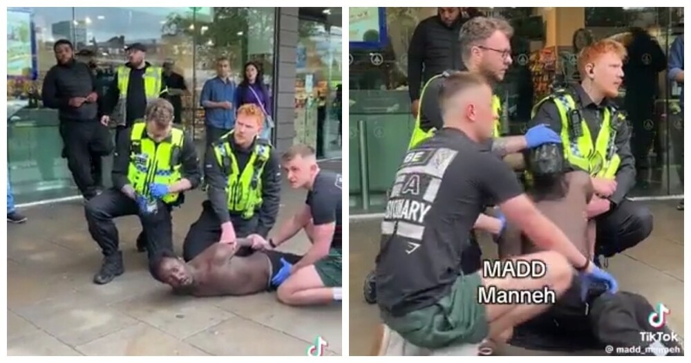 
        Нетолерантное задержание в Манчестере    