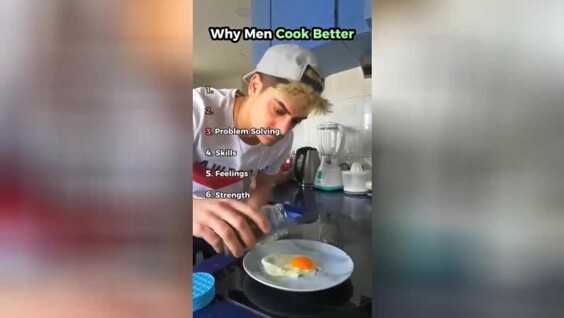
        На видео сняли шесть причин, почему кухня считается женским местом    