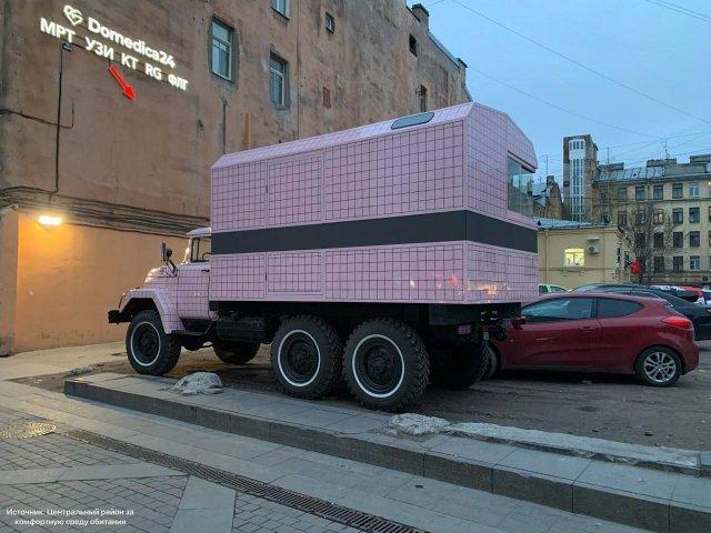 В городе обнаружен розовый ЗИЛ "Кристина"