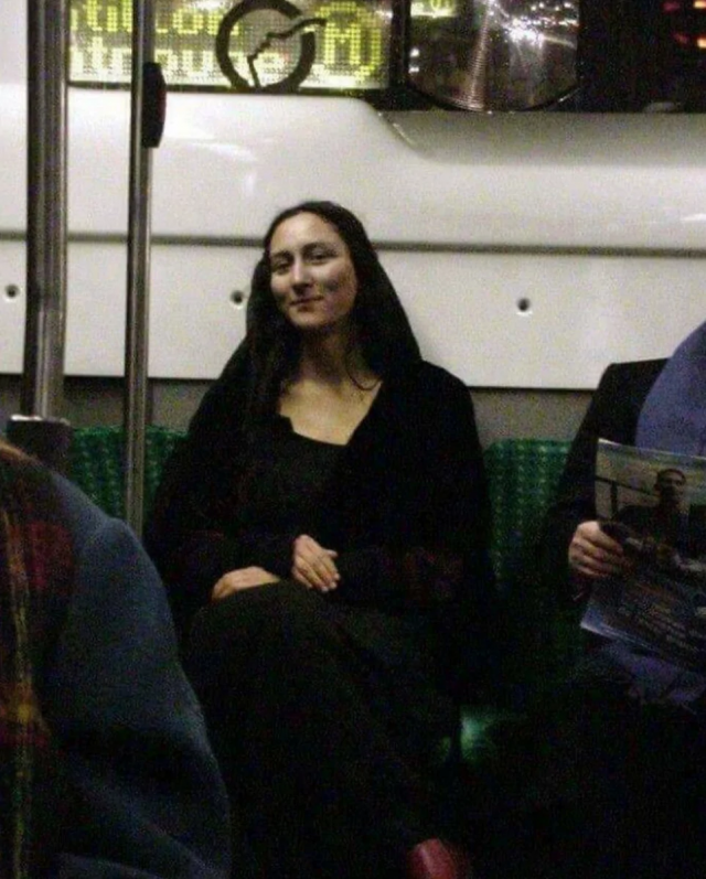 Чего только не увидишь в метро