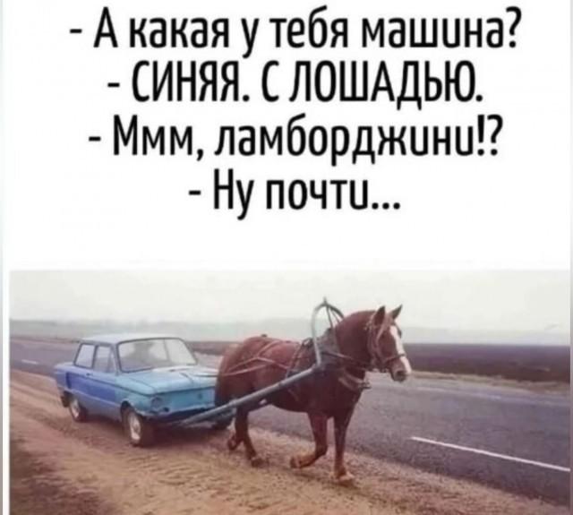АВТОприкольные картинки: «А какая у тебя машина?»