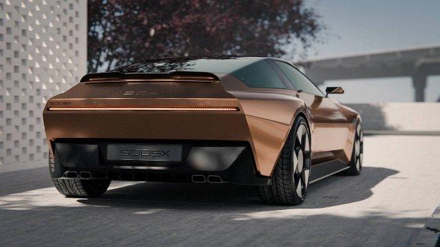 Концепт Nissan 500SX от российского дизайнера Валентина Комкова