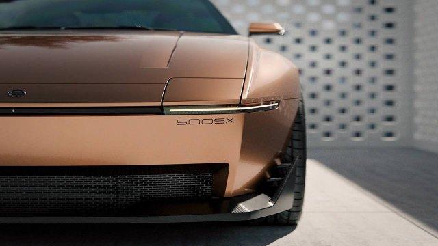 Концепт Nissan 500SX от российского дизайнера Валентина Комкова