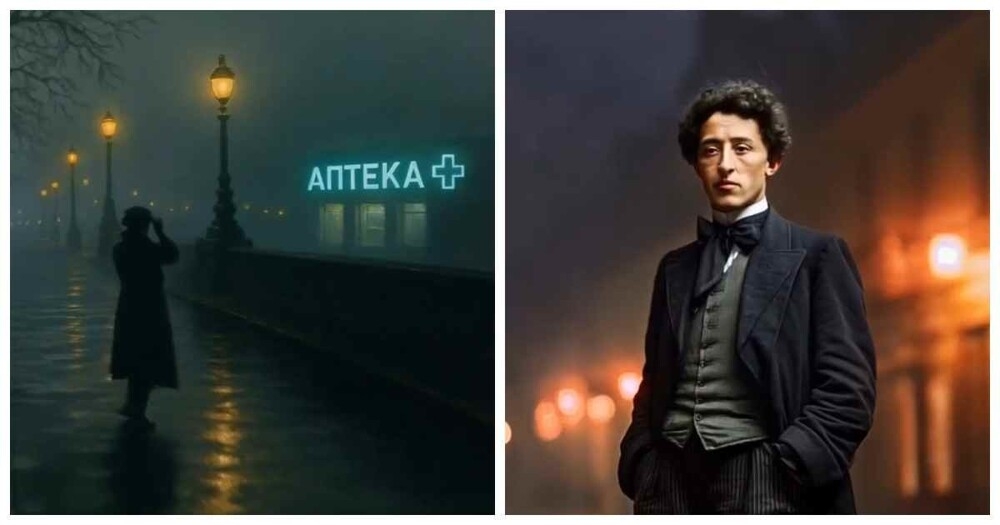 
        "Ночь, улица, фонарь, аптека…"    