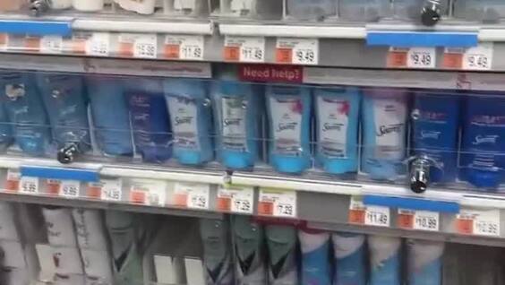 
        Товар, который чаще всего не прячут под замок в магазинах США    