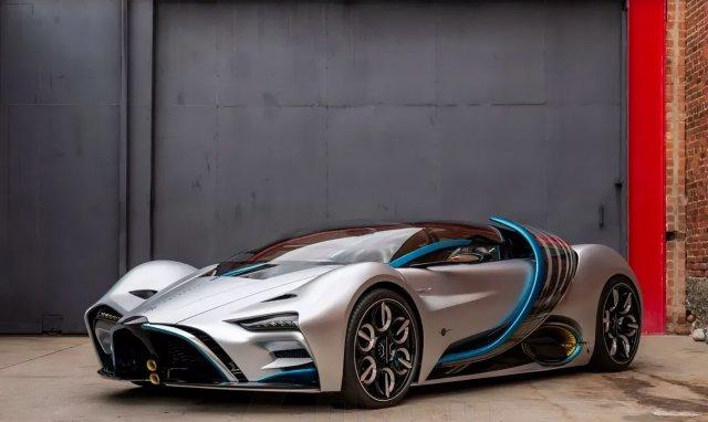 В Сети показали удивительный водородный гиперкар Hyperion XP-1