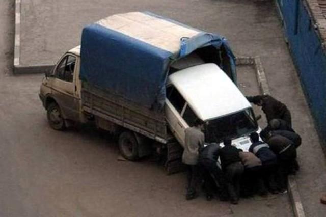 Прикольные фотографии, на которых превышен груз разумности