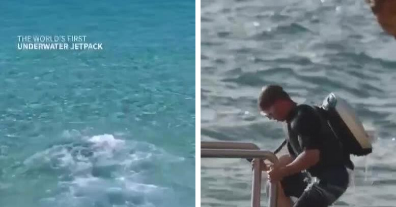 
        В Великобритании разработали первый в мире реактивный подводный ранец — CudaJet    