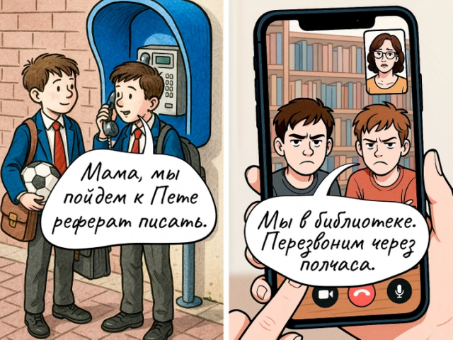 Комикс о том, как изменилась наша жизнь после появления смартфонов