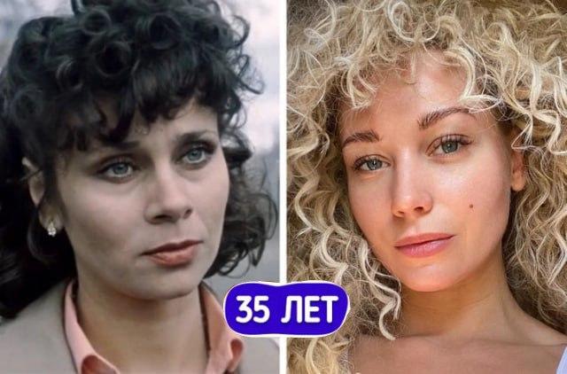 Звезды современного и советского кино в одном возрасте