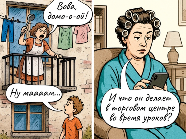 Комикс о том, как изменилась наша жизнь после появления смартфонов