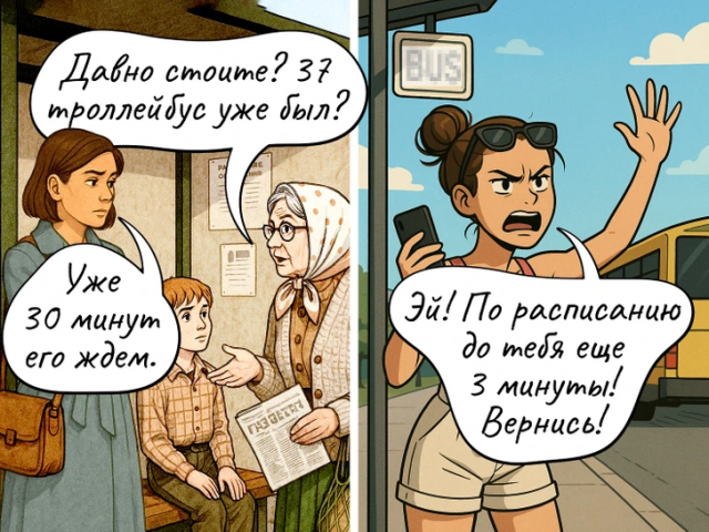 Комикс о том, как изменилась наша жизнь после появления смартфонов