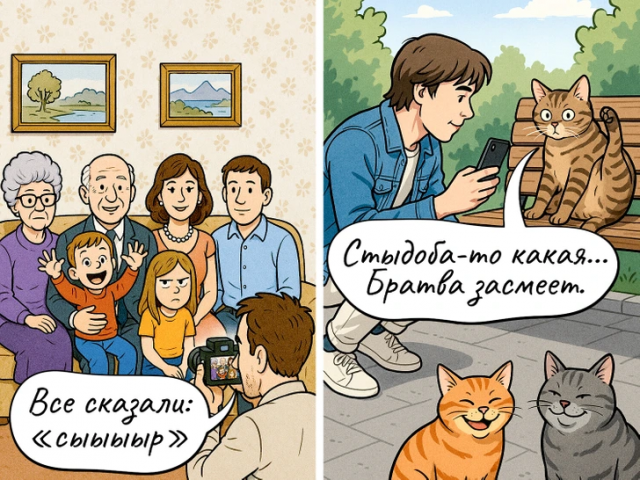 Комикс о том, как изменилась наша жизнь после появления смартфонов