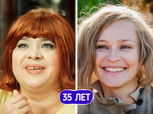 Звезды современного и советского кино в одном возрасте