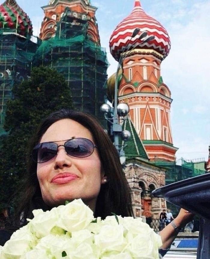 Архив дня: Анджелина Джоли в Москве 2003 год
