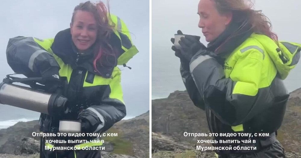 
        Чаепитие на берегу Баренцева моря    