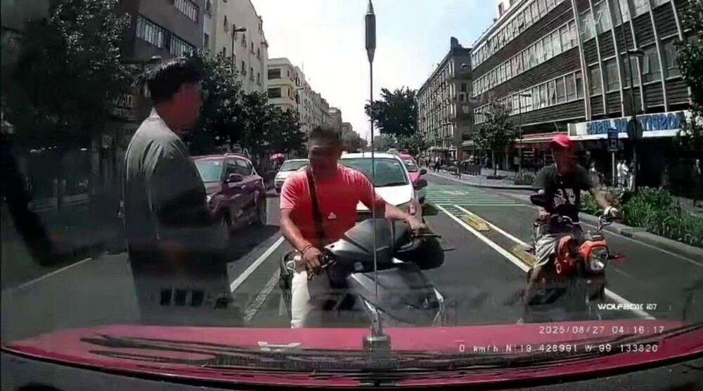 
        Скутерист отправил автолюбителя в нокаут    