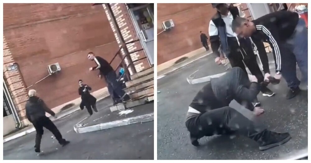 
        Нетрезвые мужчины устроили драку из-за кассирши    