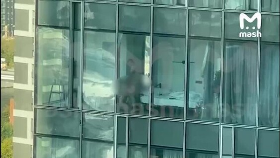 
        Обстановка в башне «Москва-Сити» после презентации нового iPhone    