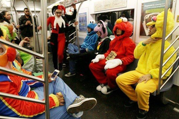 Неожиданные, странные и забавные пассажиры метро