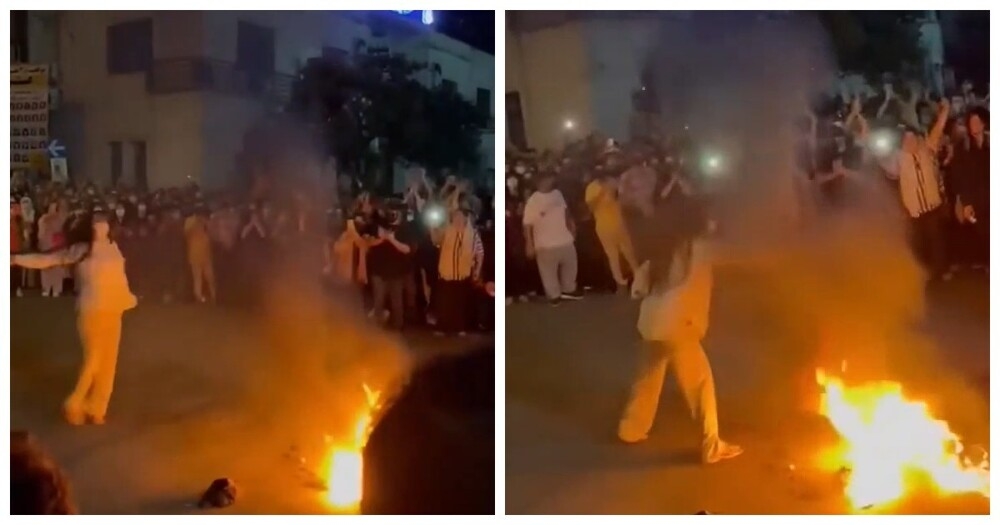 
        В&nbsp;Иране женщины устроили костёр из&nbsp;хиджабов после отмены обязательного ношения    