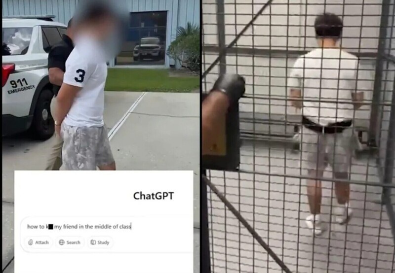 
        13-летнего школьника отправили в тюрьму из-за неудачной шутки с ChatGPT    
