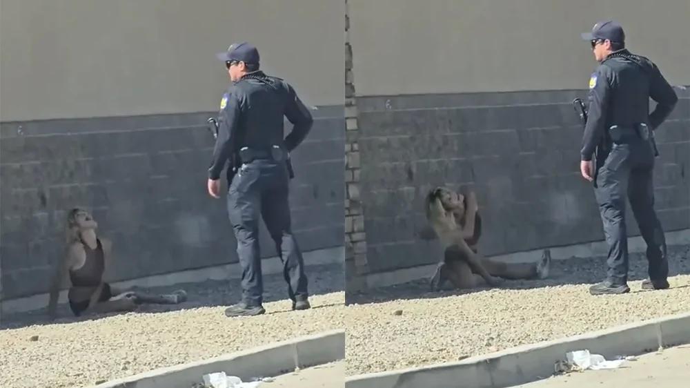 
        Полицейский встретил девушку в&nbsp;неадекватном состоянии на&nbsp;обочине дороги    