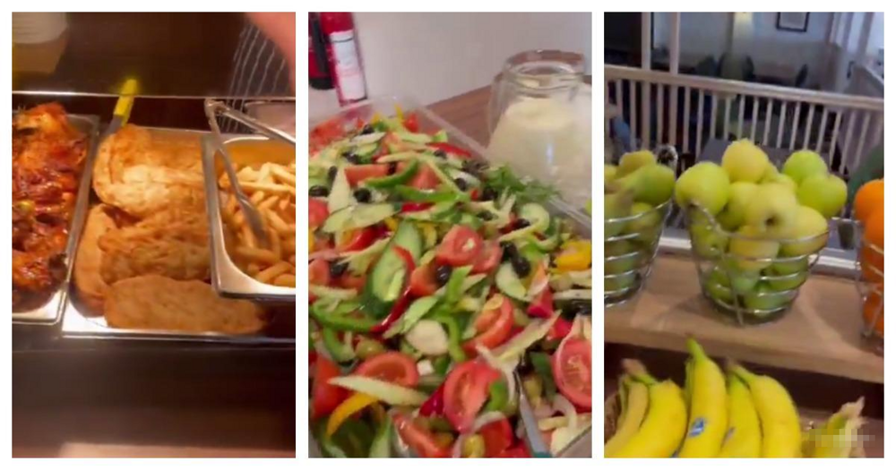 
        Британец показал, чем&nbsp;кормят мигрантов, живущих в&nbsp;отеле    