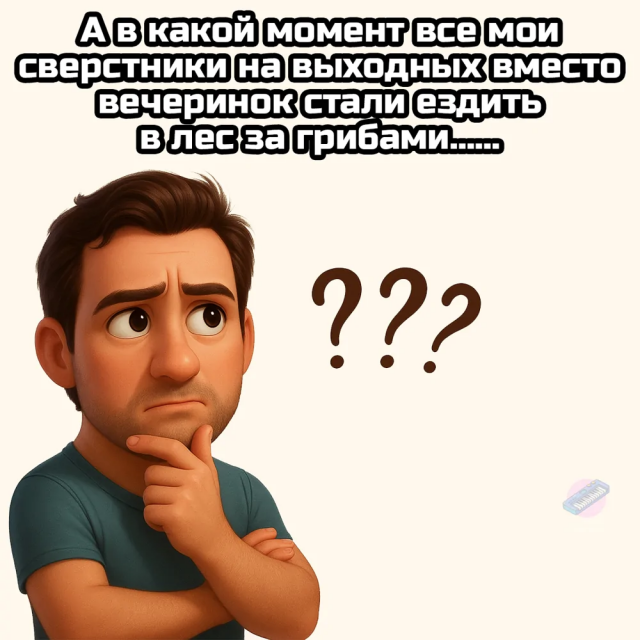 Немного грибного юмора