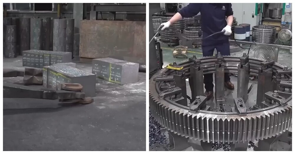 
        Как&nbsp;делают 50-тонные поворотные подшипники    