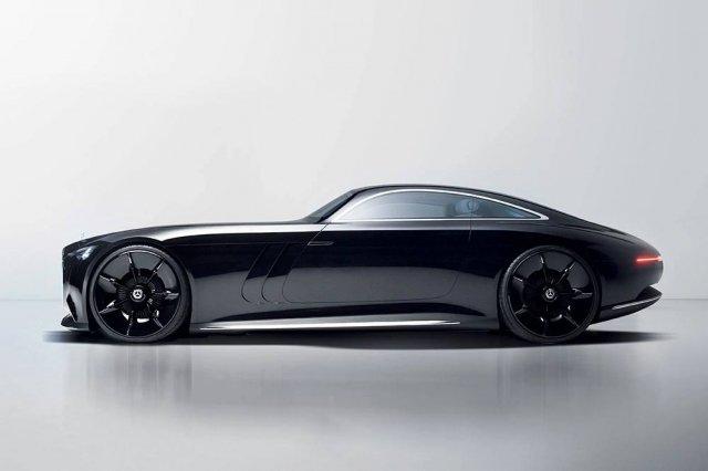 Новый концепт Vision Iconic от Mercedes - его сравнивают с автомобилем Бэтмена