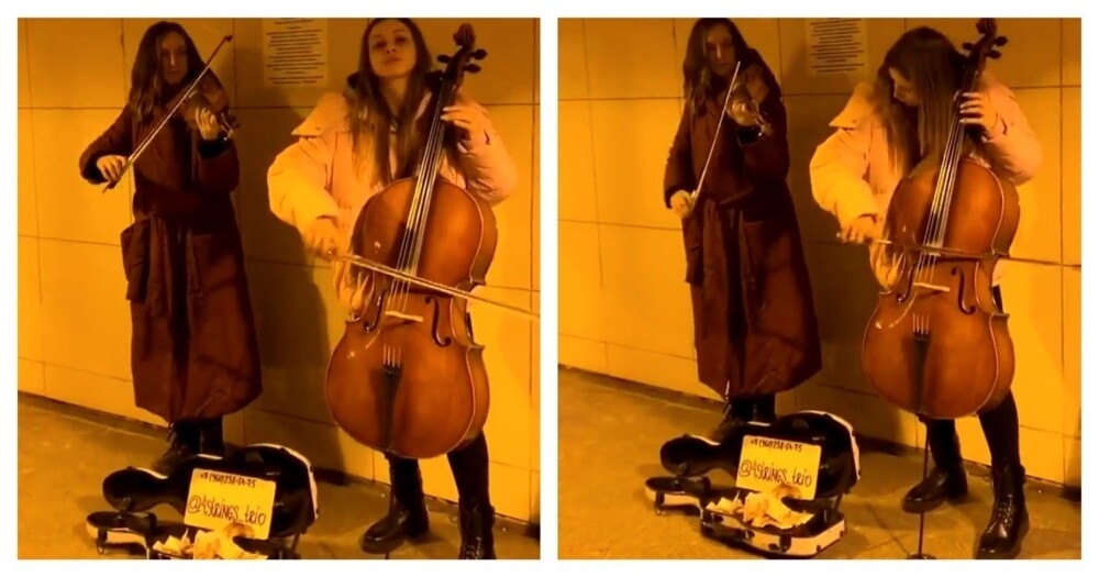 
        Музыка в&nbsp;подземном переходе в&nbsp;Санкт-Петербурге    