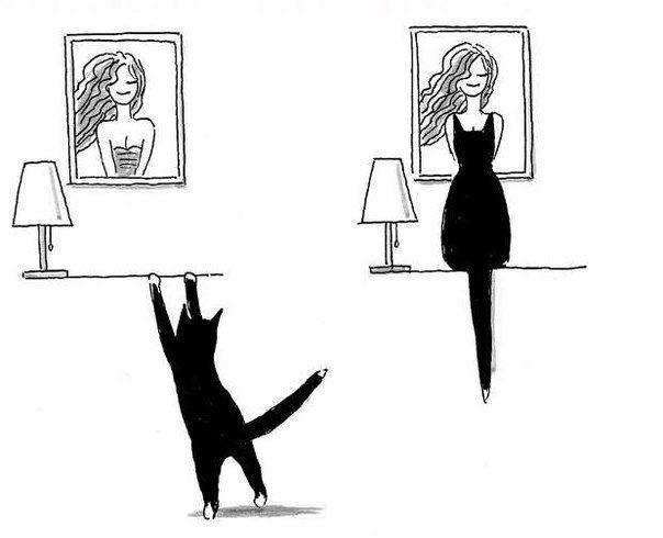 Нарисованные сюжеты под разное настроение