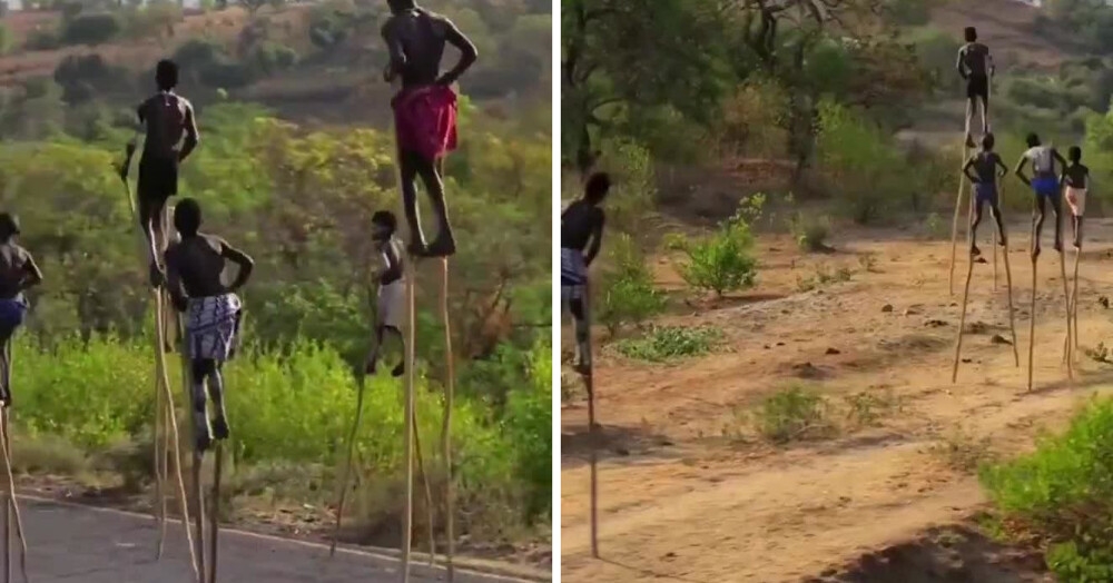 Племя Банна: в Эфиопии с детства ходят на ходулях
Племя Банна: в Эфиопии с детства ходят на ходулях