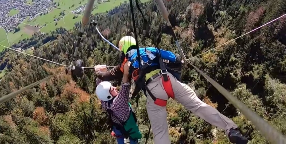 
        Первый полет туриста на&nbsp;дельтаплане превратился в&nbsp;борьбу за&nbsp;жизнь    