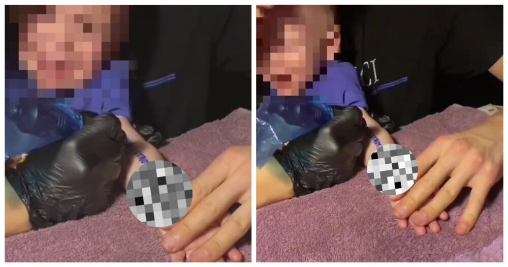 
        Молодые родители набили татуировку своему годовалому сыну    