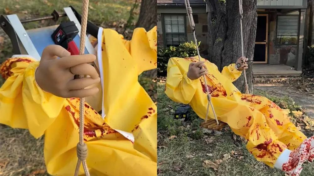 Американец построил зомби-робота, который качается сам по себе
Американец построил зомби-робота, который качается сам по себе