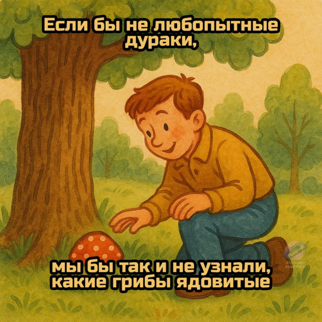 Немного грибного юмора