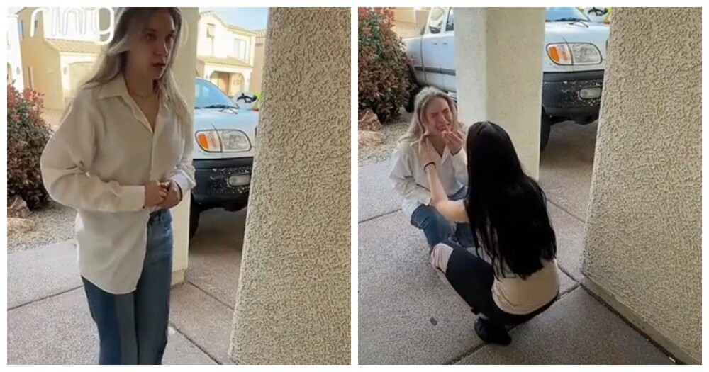 Глухая девушка впервые слышит голос своей лучшей подруги
Глухая девушка впервые слышит голос своей лучшей подруги