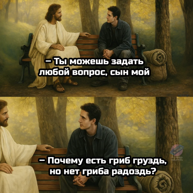 Немного грибного юмора